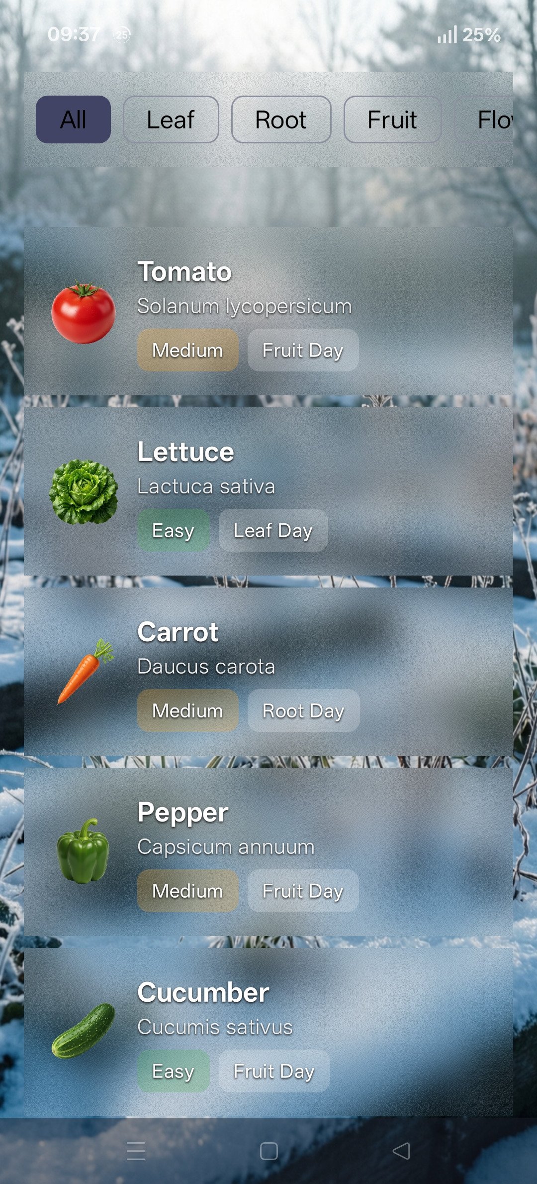 Biocosmic: Biodynamic Calendar screenshot